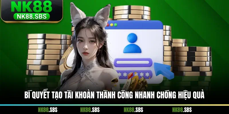 Bí quyết tạo tài khoản thành công nhanh chóng hiệu quả Bí quyết tạo tài khoản thành công nhanh chóng hiệu quả